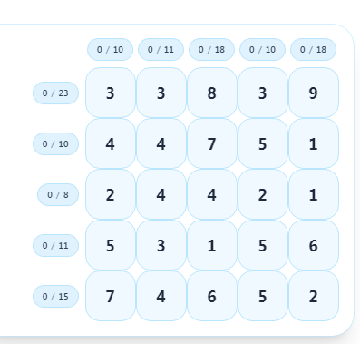 Sum Grid